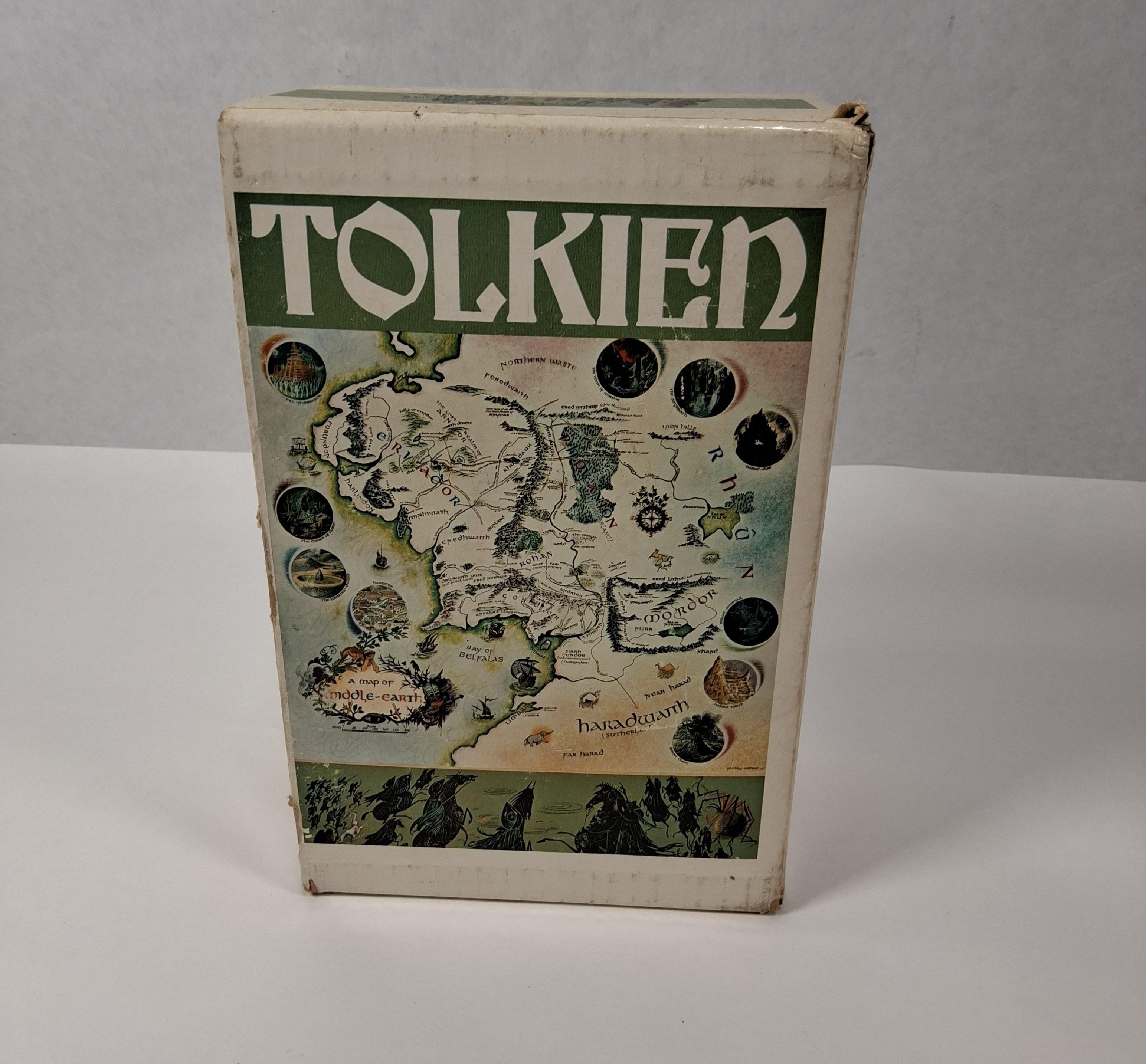 The Lord of the Rings Trilogy Boxed Set by J.R.R. Tolkien | 2nd Edition, 1971 Printing Complete 3-Volume Set