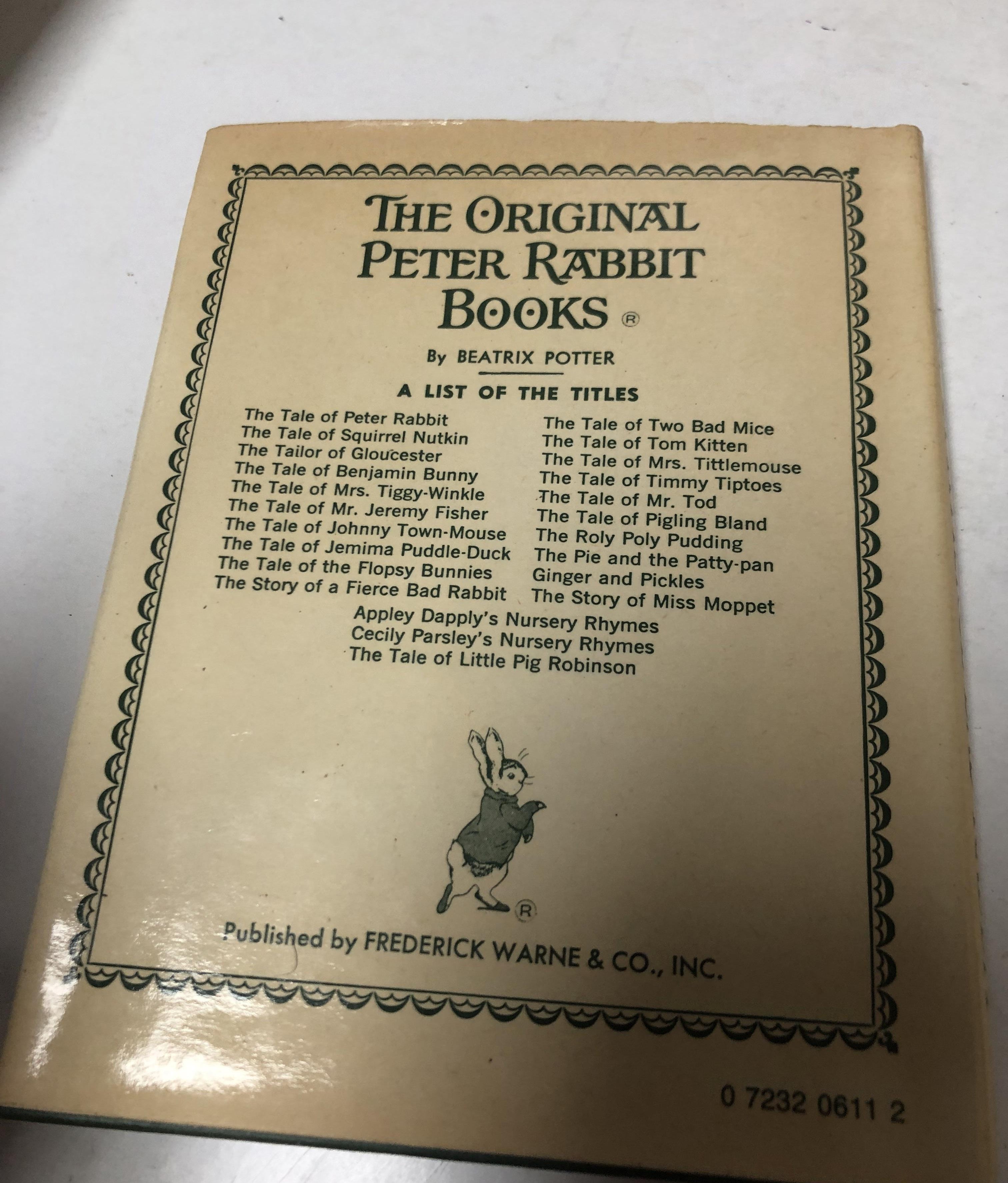 The Original Peter Rabbit Books, 5-Volume Beatrix Potter Set