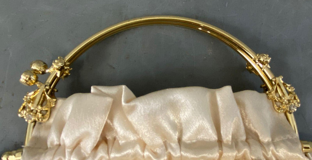 Jessica McClintock Off-White Cream Clutch