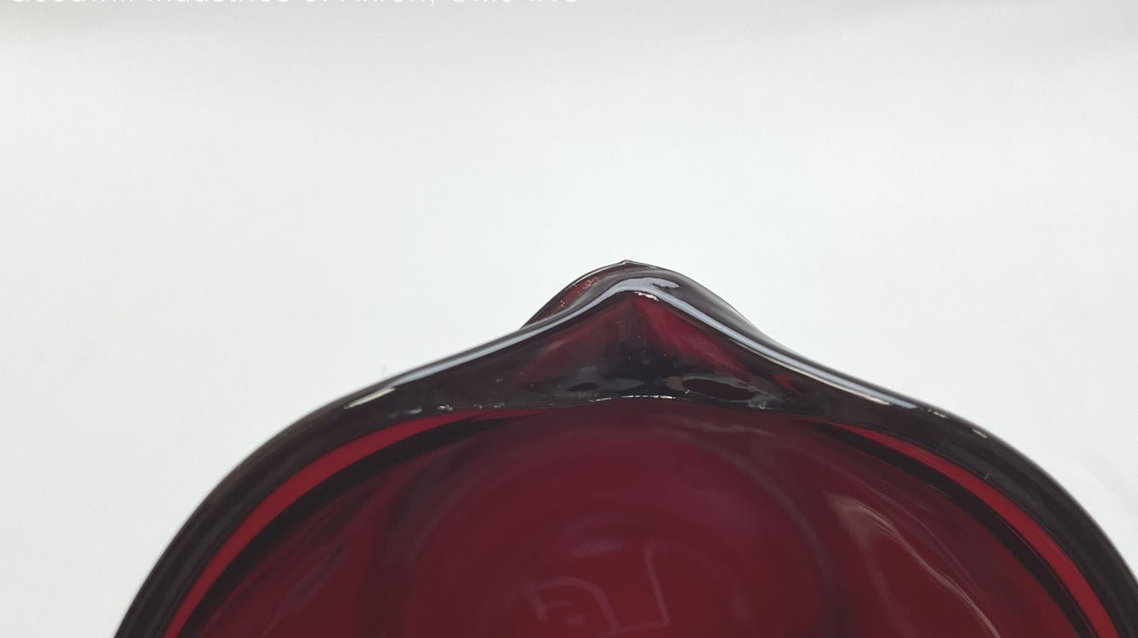 Vintage Ruby Red Glass Lot Imperial Cape Cod and Anchor Hocking Creamer Sugar Sets