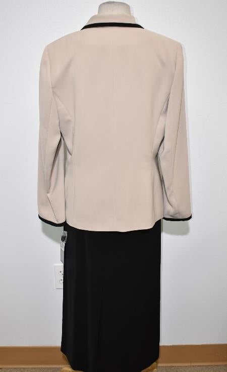 NWT Le Suit Women's Blazer and Skirt Set Size 10