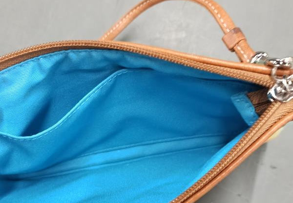 Coach Accessory Bag - Multicolored w Silver Hardware