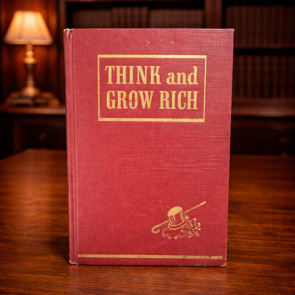 Think and Grow Rich by Napoleon Hill 1952 Edition The Ralston Society Hardcover