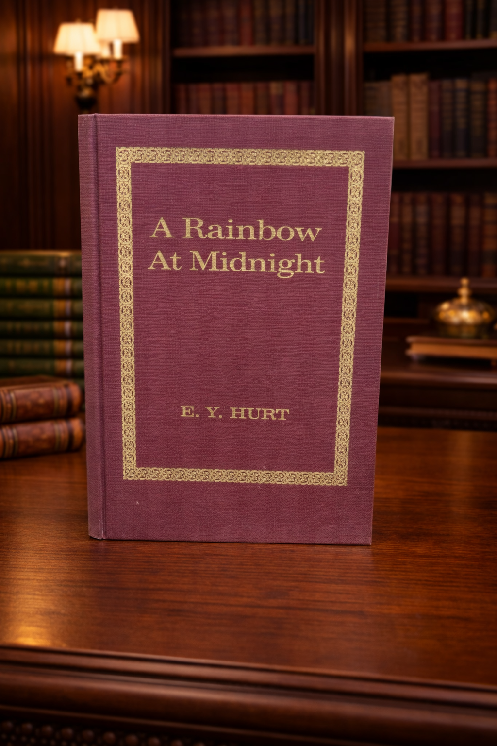 A Rainbow at Midnight by E. Y. Hurt 1971 Signed First Edition Hardcover Inscribed to Mom