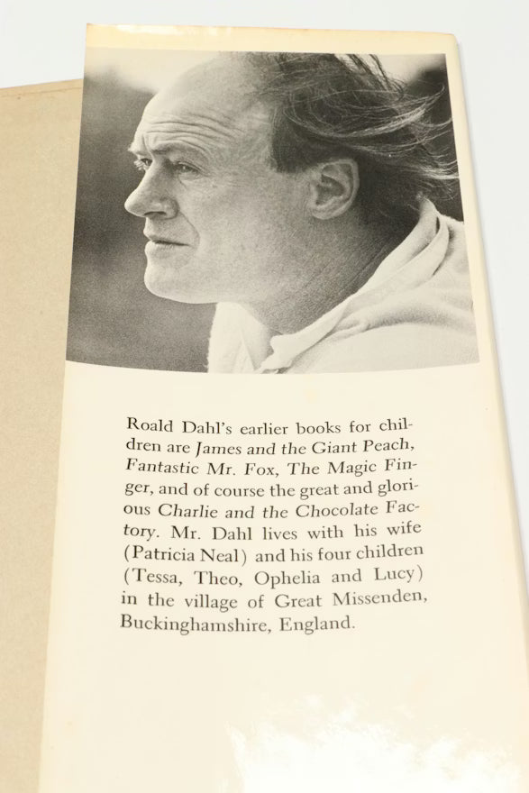 Charlie and the Great Glass Elevator 1972 First Edition First Printing Roald Dahl Knopf Hardcover Dust Jacket