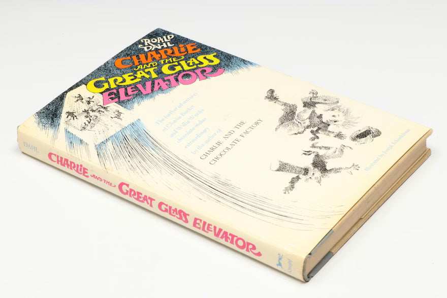 Charlie and the Great Glass Elevator 1972 First Edition First Printing Roald Dahl Knopf Hardcover Dust Jacket