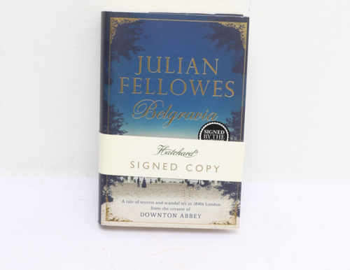 Belgravia by Julian Fellowes, Signed by Julian Fellowes UK First Edition with Original Wraparound Band (Fixes)