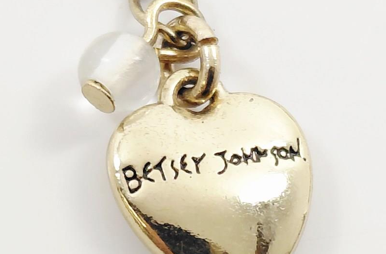Betsey Johnson Crystal Peacock Pendant Necklace Gold Tone Blue Purple Pave Rhinestone Statement