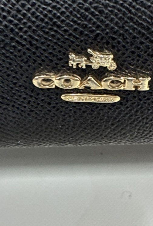Coach Turn-lock Carryall Black Pebbled Leather Shoulder Bag | Gold Hardware Structured Tote