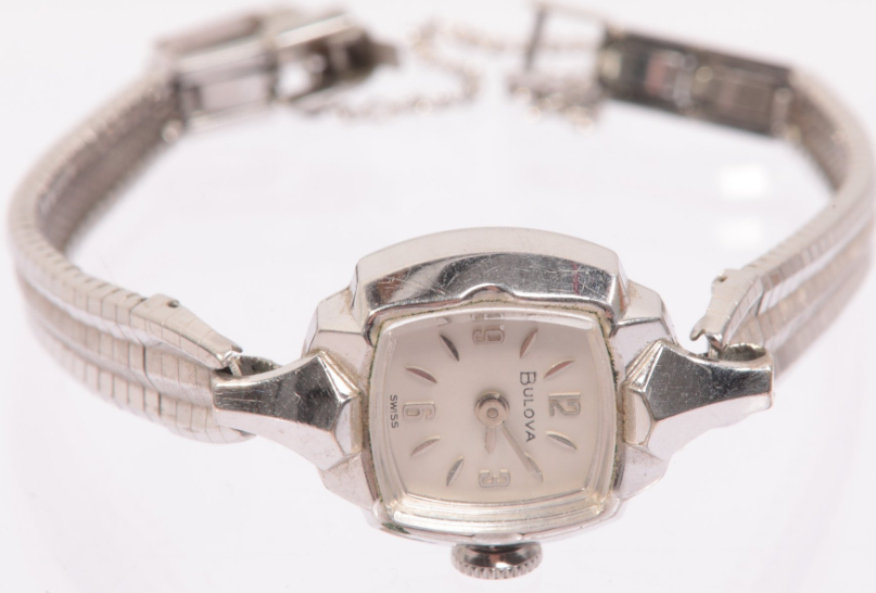 Vintage Bulova Ladies Watch – 10K RGP Bezel Swiss Working Dress Watch