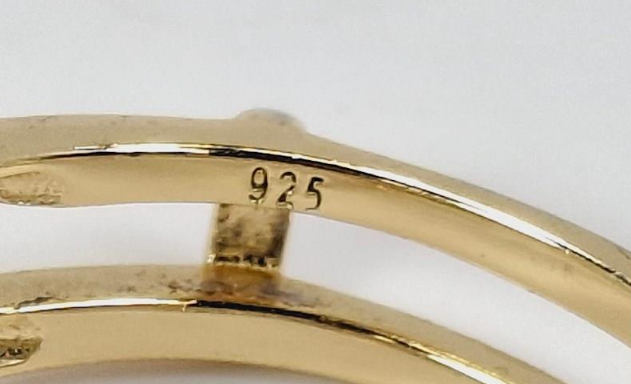 Sterling Silver Pavé CZ Multi Band Ring Set 925 Engagement Style Statement Ring Size 9