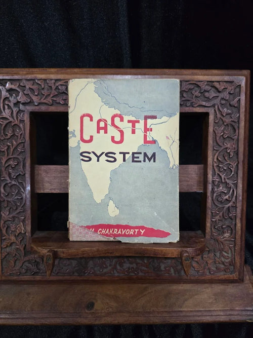Caste System in India by P. M. Chakravorty Signed by P. M. Chakravorty 1954 Presentation Copy, Banaras Scholarly Booklet (Fixes)