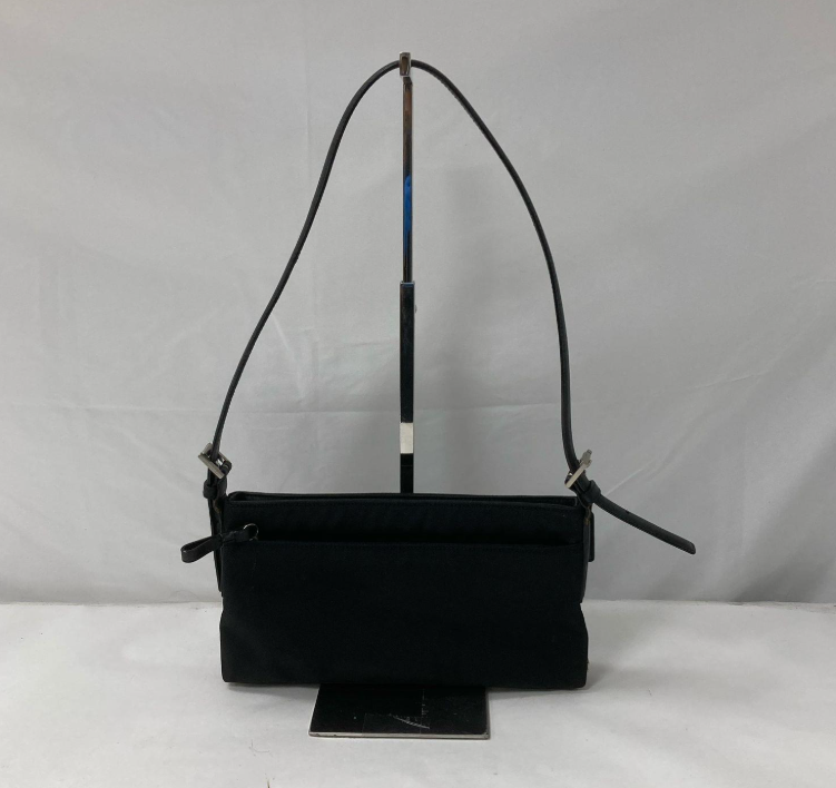 Coach Black Leather Small Crossbody Clutch Bag | Minimalist Classic Handbag