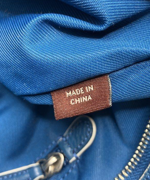 Coach Horse & Carriage Blue Canvas Tote Bag | Vintage Signature Shopper Shoulder Bag
