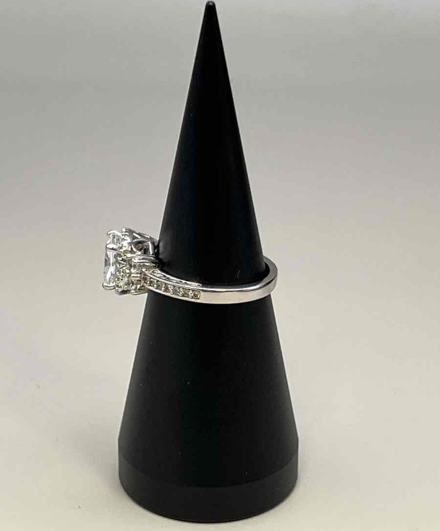 Crystal Stone Ring - Size 8.5