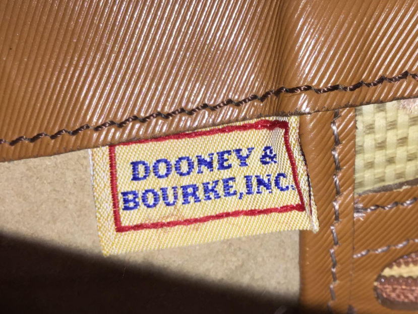 Dooney & Bourke Croco Embossed Leather Lock Shopper Tote | Tan Shoulder Bag AO345200