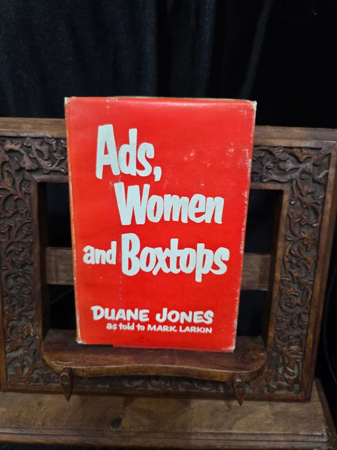 Ads, Women and Boxtops 1955 Signed by Duane Jones and Mark Larkin | Mid-Century Advertising