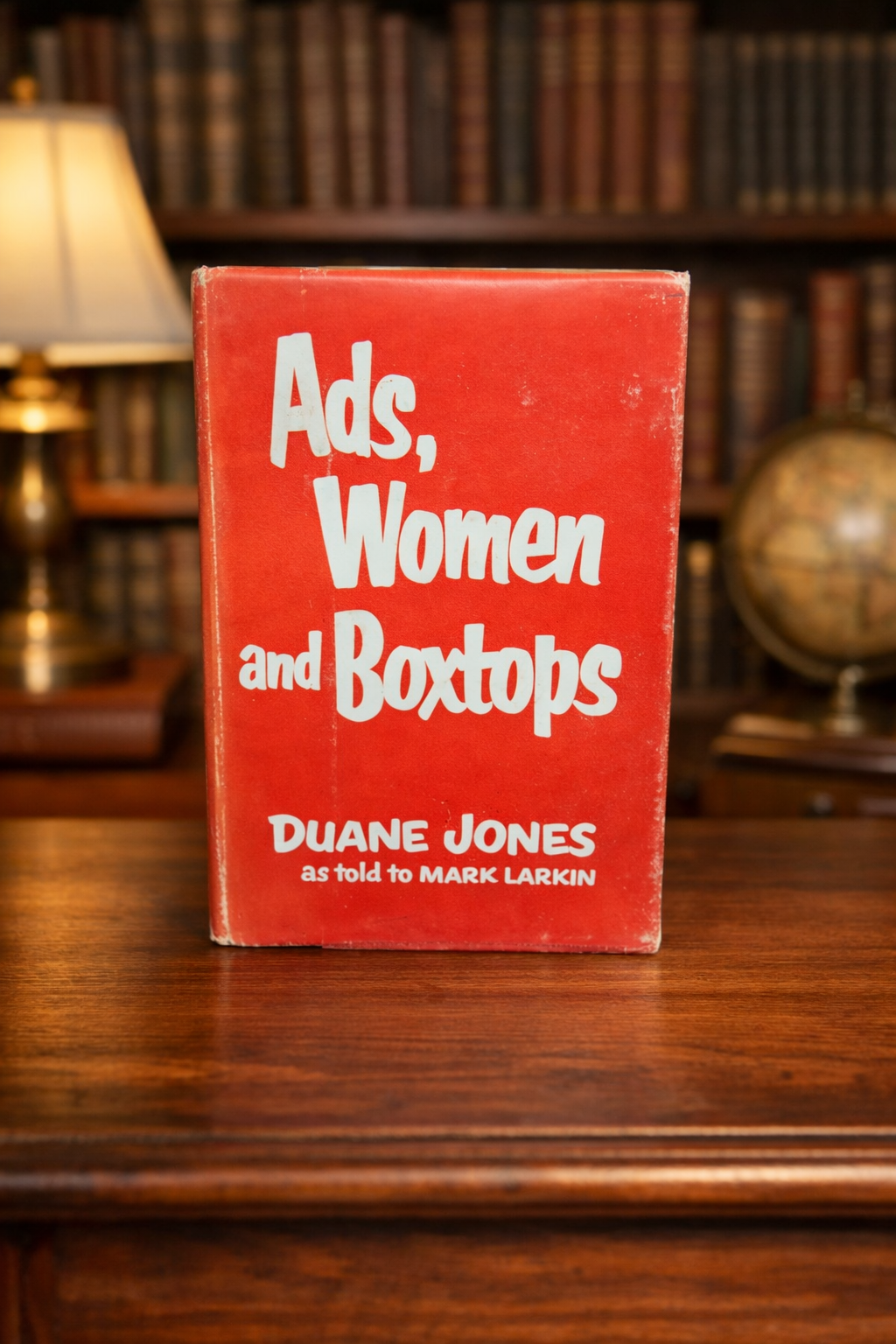 Ads, Women and Boxtops 1955 Signed by Duane Jones and Mark Larkin | Mid-Century Advertising