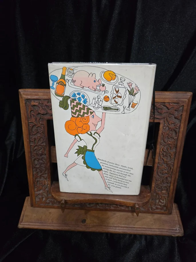 Esquire Party Book Later Printing Seymour Chwast Illustrated Hardcover with Dust Jacket