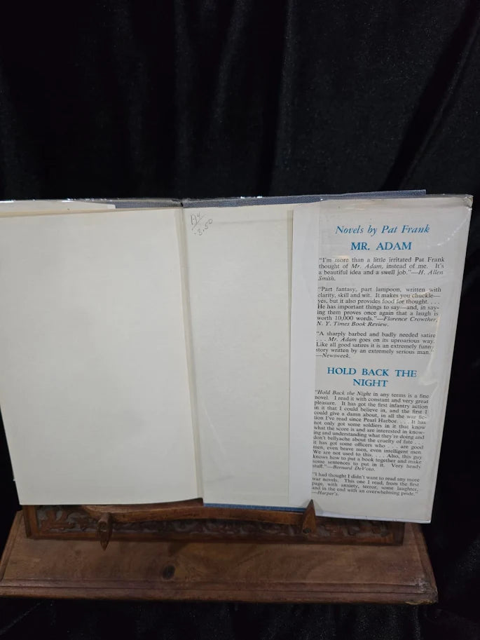 Forbidden Area First Edition First Printing Pat Frank Hardcover 1956 with Dust Jacket