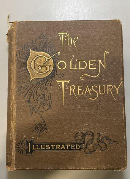 The Golden Treasury James Hunter 1887 Illustrated Antiquarian Subscription Volume I