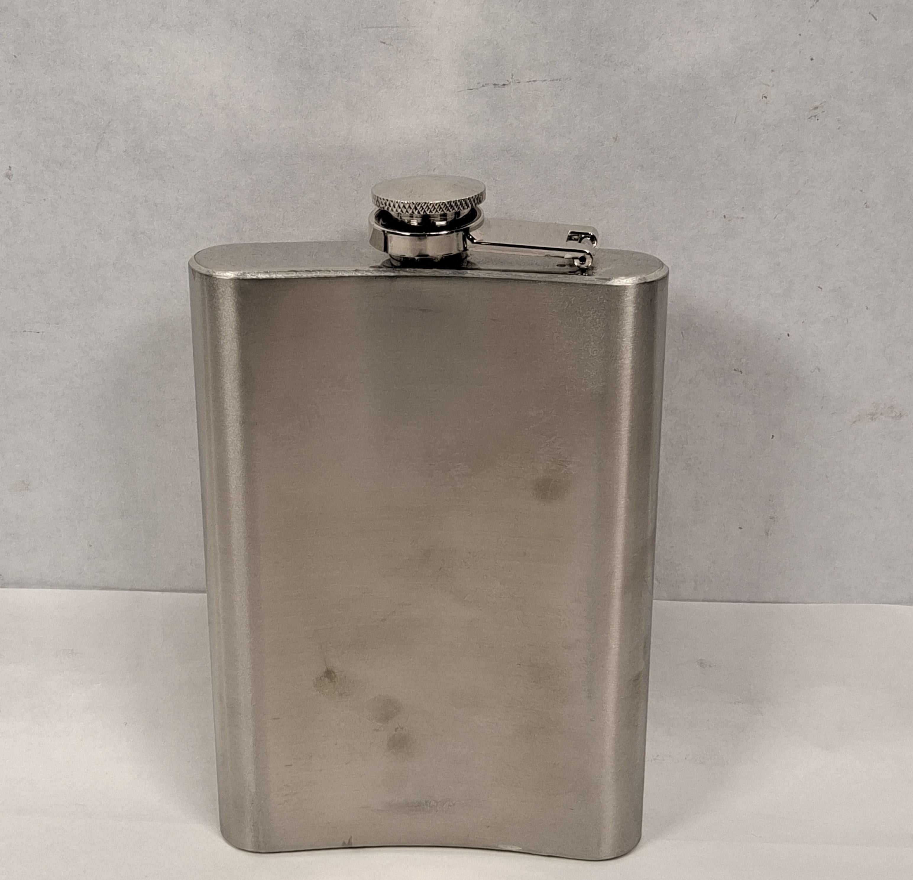Trixie & Milo 8 oz Stainless Steel Flask - Always on the Prowl