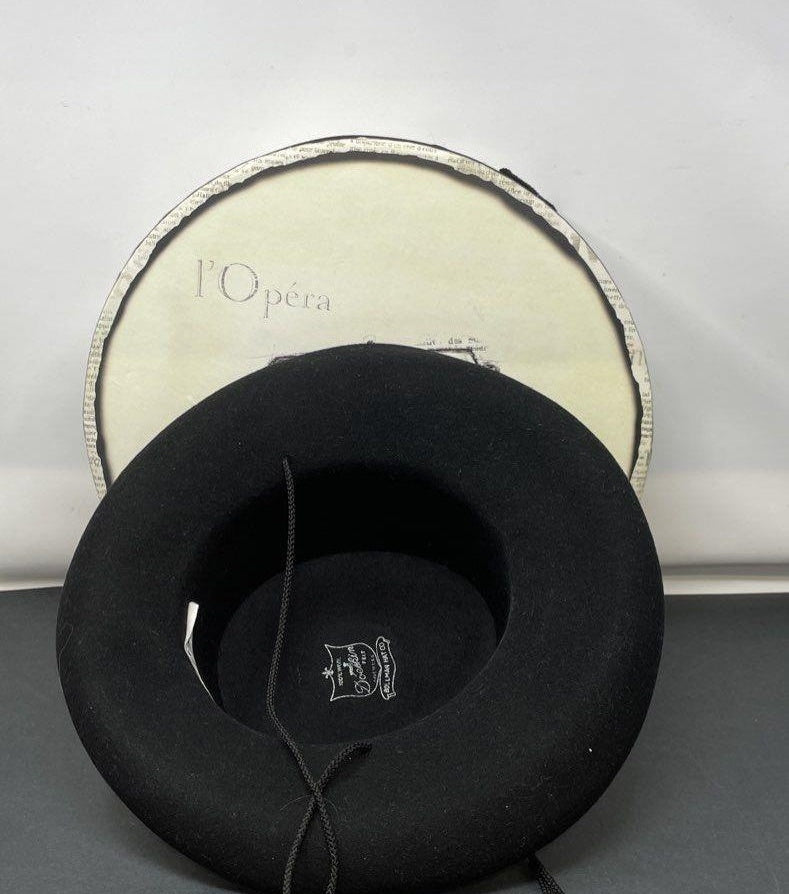 Vintage Bollman Hat Co. TINATOO 100% Wool Doeskin Felt Hat Size 6
