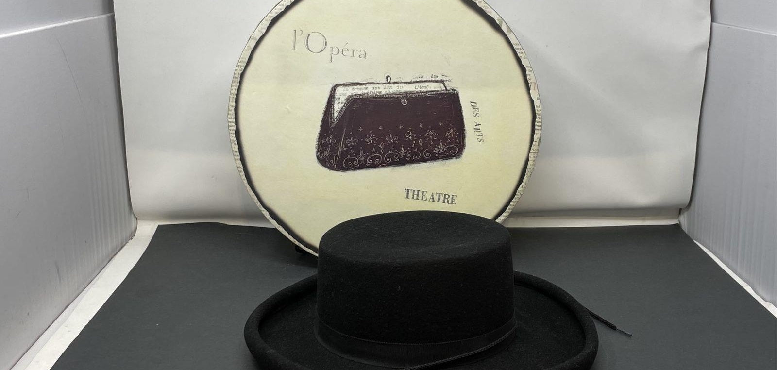 Vintage Bollman Hat Co. TINATOO 100% Wool Doeskin Felt Hat Size 6