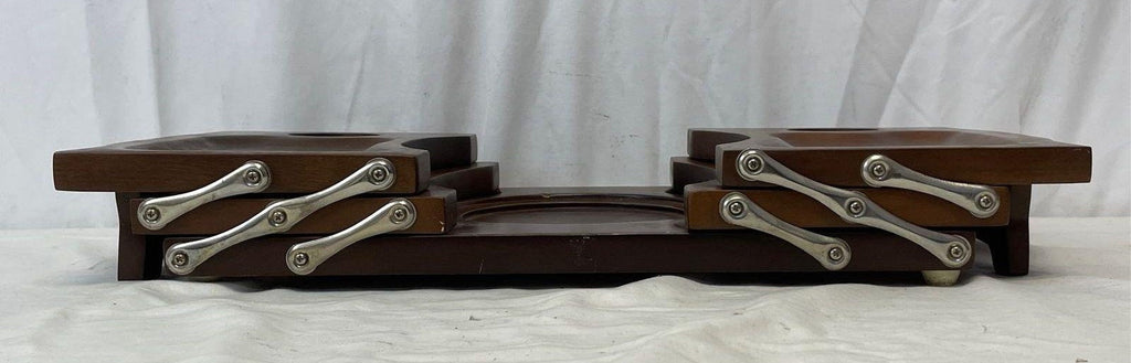 Hellerware Expandable Wood Serving Party Tray
