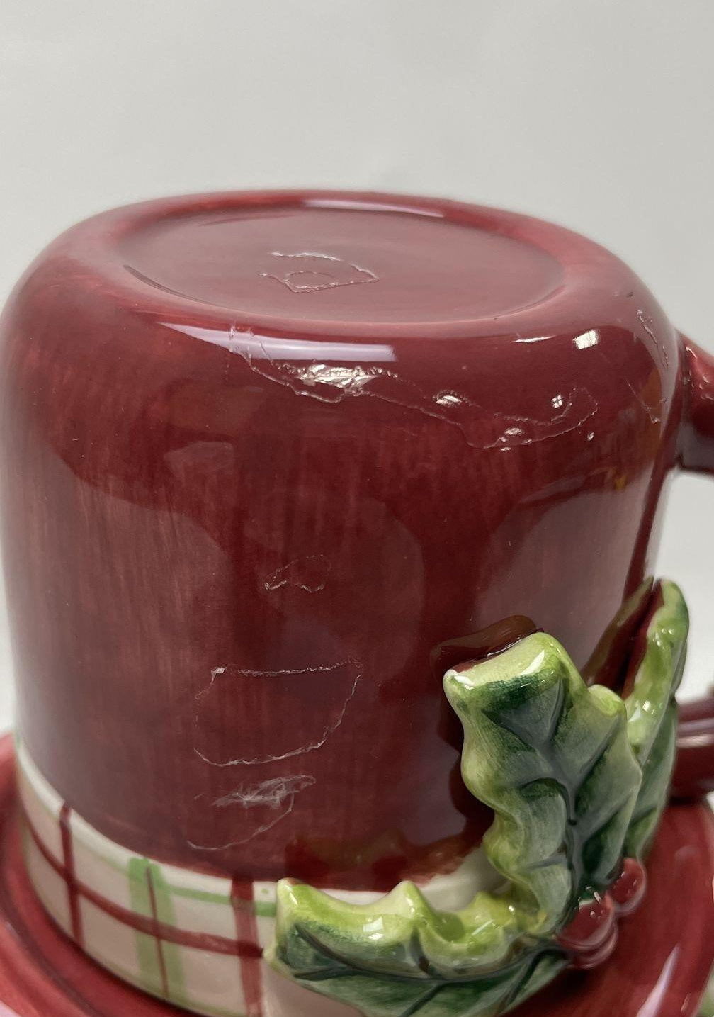 Fitz and Floyd Essentials Christmas Bear Teapot With Mug Lid Snack Therapy