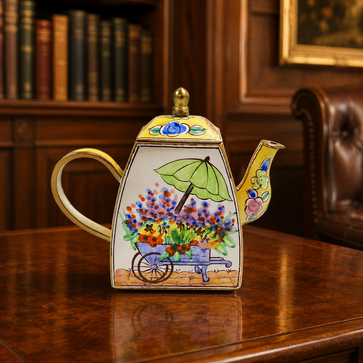 Kelvin Chen Miniature Enameled Teapot