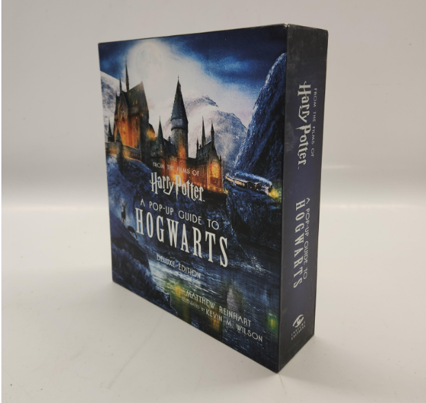 Harry Potter A Pop-Up Guide to Hogwarts Deluxe Edition Slipcase Hardcover Reinhart