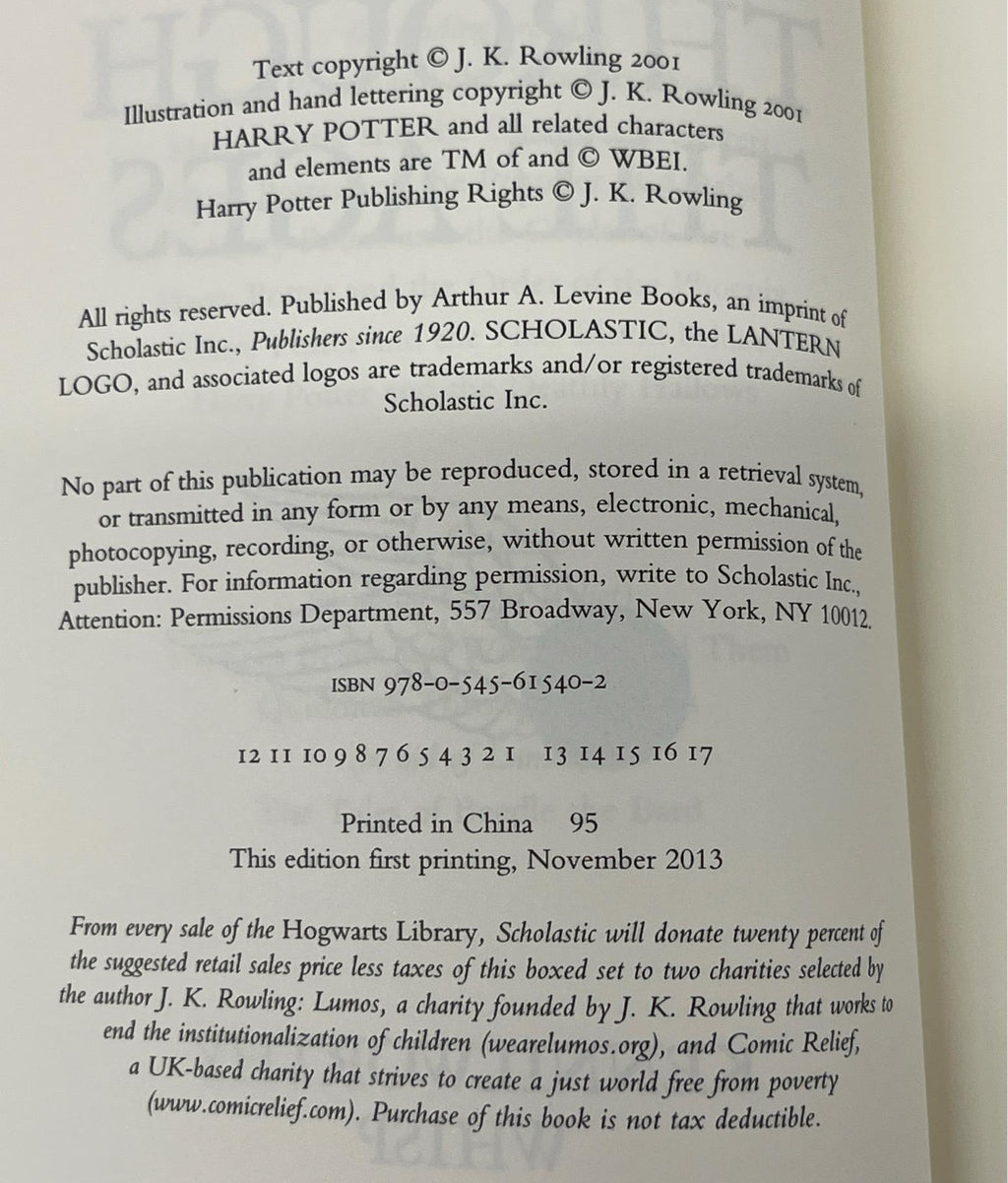 Hogwarts Library Boxed Set by J.K. Rowling | Three-Book Harry Potter Companion Collection