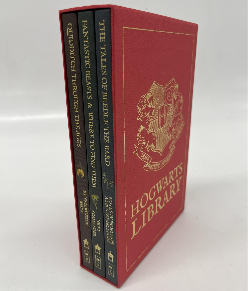 Hogwarts Library Boxed Set by J.K. Rowling | Three-Book Harry Potter Companion Collection