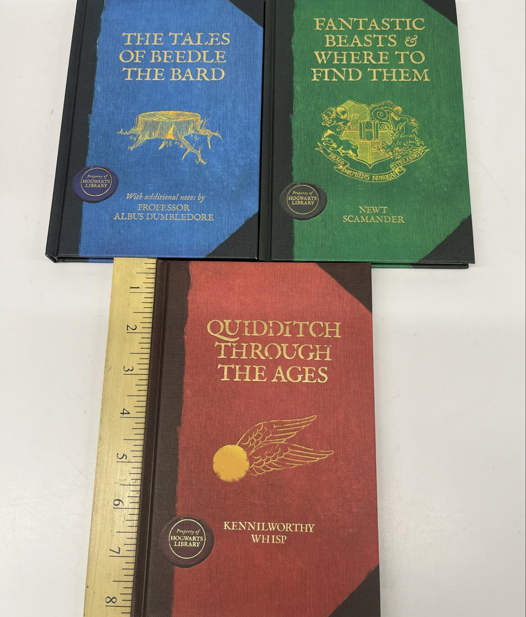Hogwarts Library Boxed Set by J.K. Rowling | Three-Book Harry Potter Companion Collection