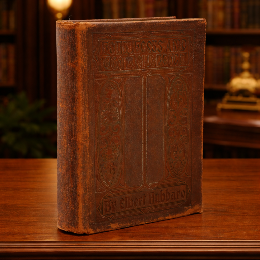 Hollyhocks and Goldenglow Elbert Hubbard 1912 Signed Limited Edition Roycroft Numbered Copy