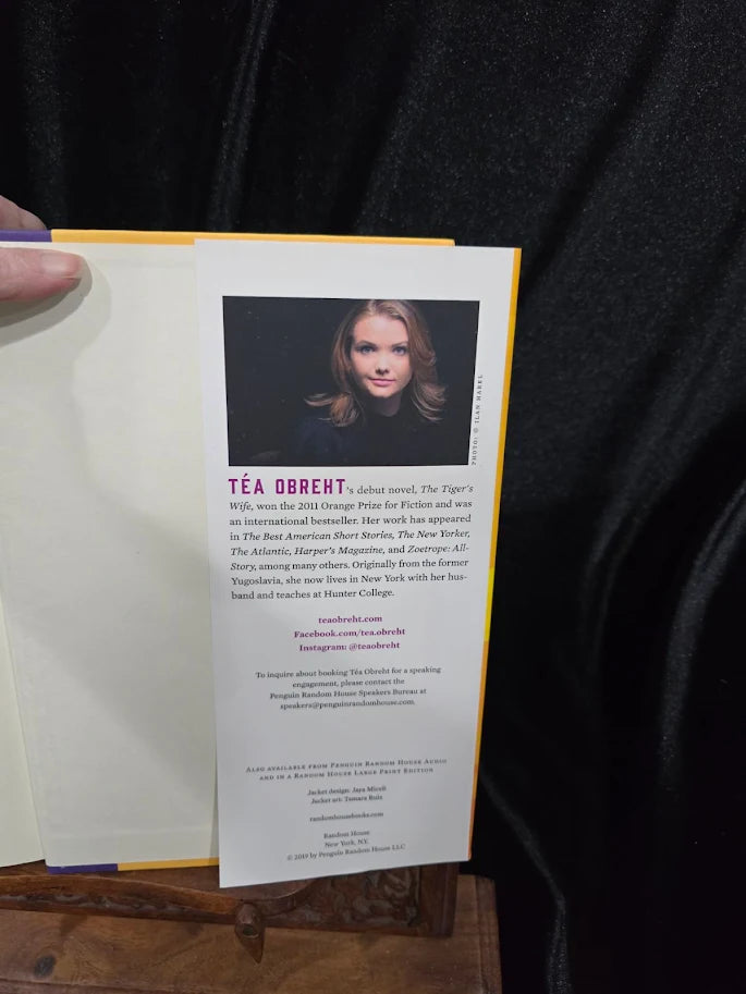 Inland Téa Obreht First Edition First Printing Signed Hardcover with Dust Jacket