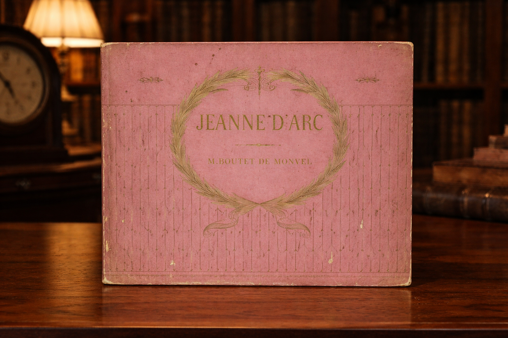 Jeanne d’Arc by Louis-Maurice Boutet de Monvel 1896 First Edition, French Illustrated Joan of Arc Book