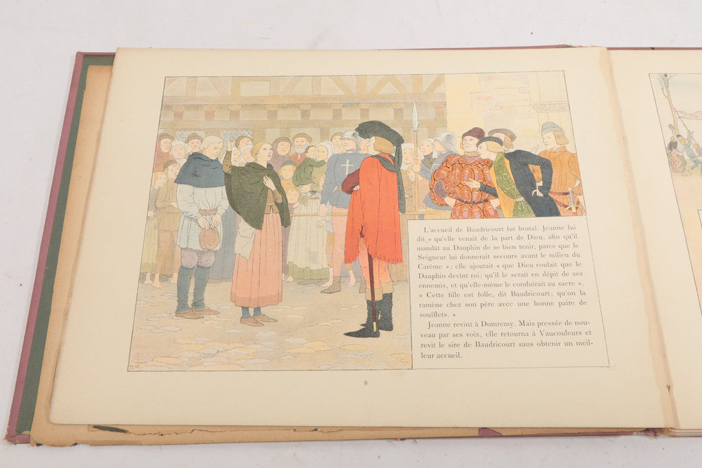 Jeanne d’Arc by Louis-Maurice Boutet de Monvel 1896 First Edition, French Illustrated Joan of Arc Book