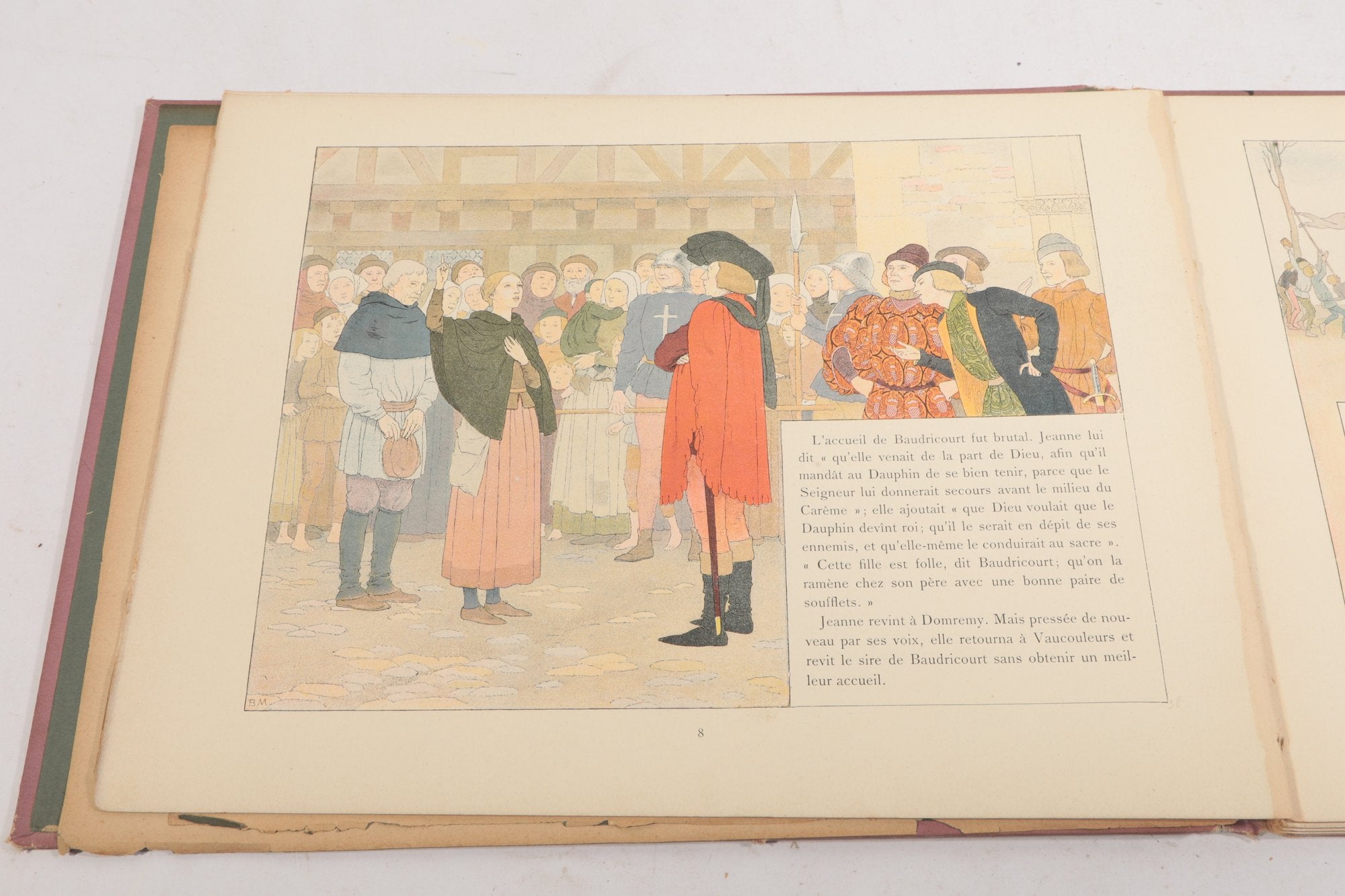 Jeanne d’Arc by Louis-Maurice Boutet de Monvel 1896 First Edition, French Illustrated Joan of Arc Book