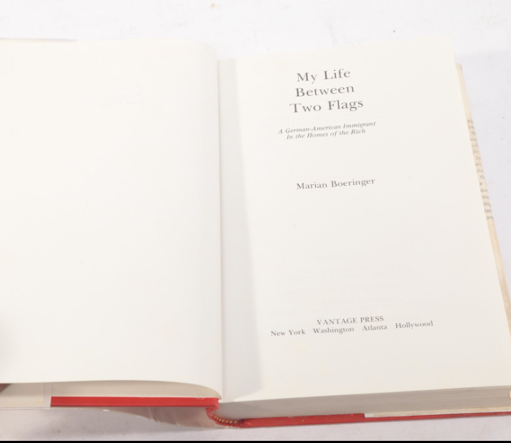 My Life Between Two Flags — First Edition (1981), Hardcover with Dust Jacket, Signed, Biography & Memoir