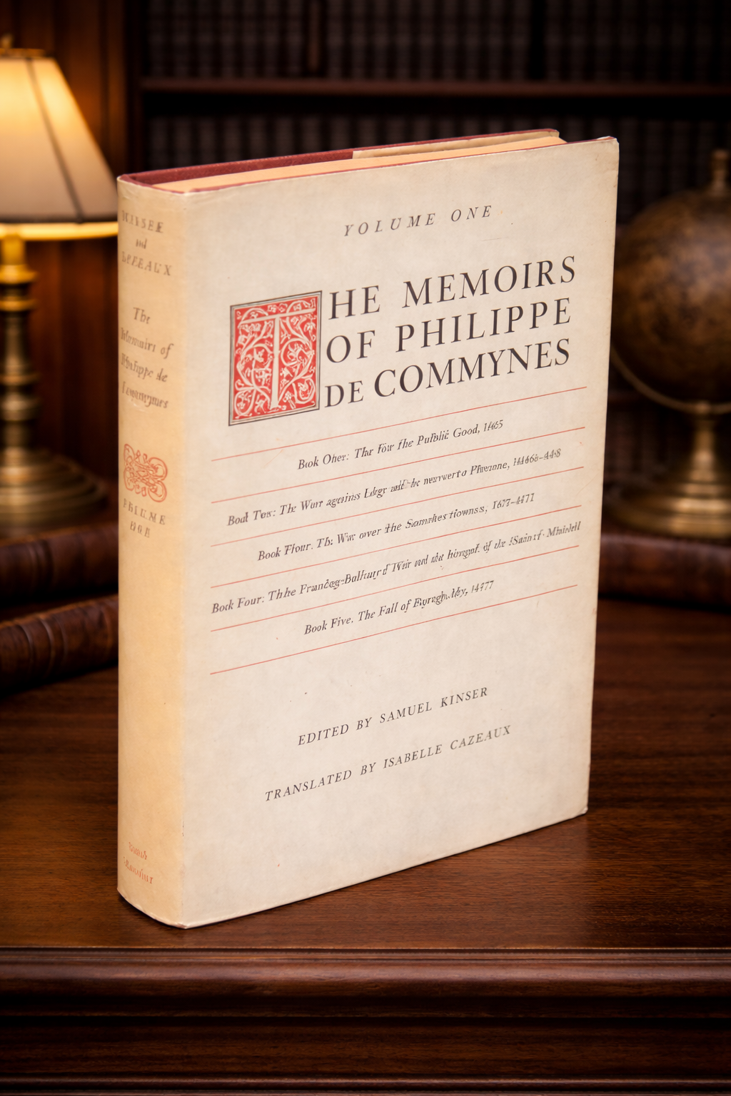 The Memoirs of Philippe de Commynes, Volume One — First Edition, Hardcover with Dust Jacket, World History