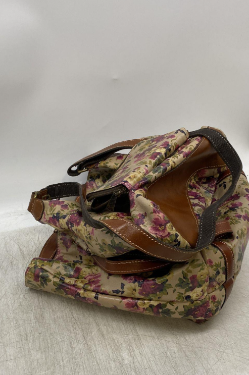 Patricia Nash 3 Pc Floral Leather Set Tote Bag Crossbody Satchel Wallet Matching Purse Lot