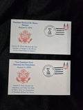 Richard Nixon Resignation & Gerald Ford Succession First Day Covers, August 9 1974 Presidential History Set