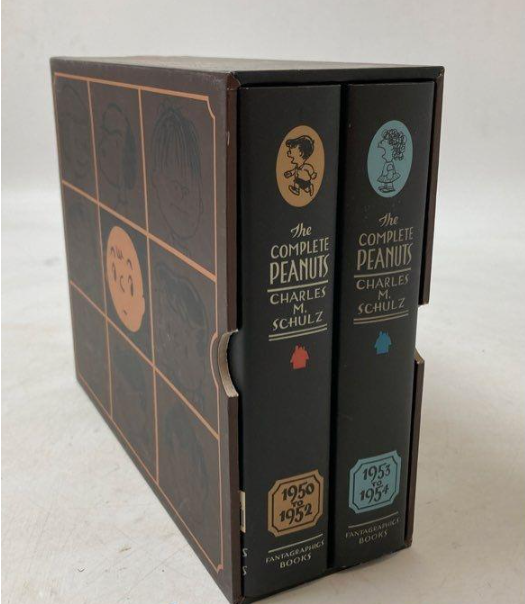 The Complete Peanuts Charles M. Schulz Fantagraphics Hardcover Box Set Slipcase Early Volumes