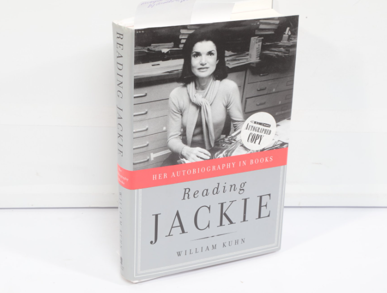 Reading Jackie: Her Autobiography in Books — First Edition, Hardcover with Dust Jacket, Signed by William Kuhn