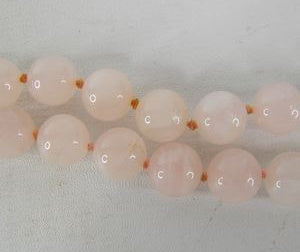 Rose Quartz Beaded Strand Necklace