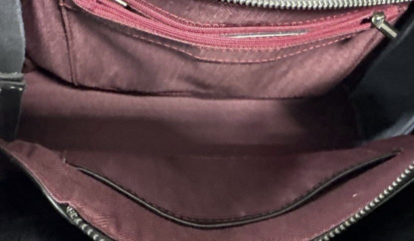 Ketturam Black Genuine Leather Satchel Tote Bag With Crossbody Strap Structured Handbag NWT