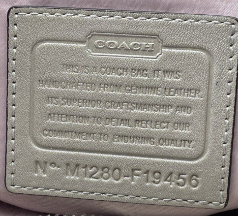 Coach F19456 Gallery Taupe Leather Tote Bag Large Designer Shoulder Handbag