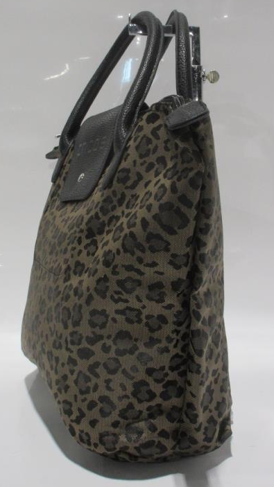 Chico’s Leopard Print Foldable Tote Bag